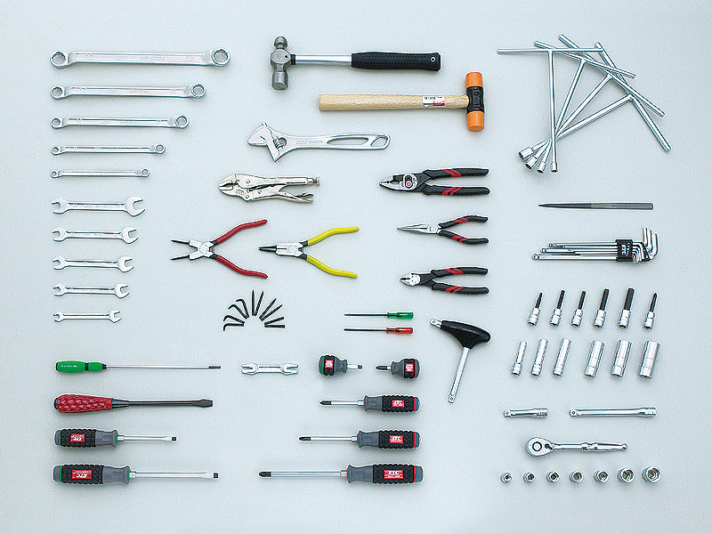 モーターサイクルツールステーションセット | KTCツール