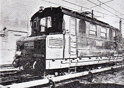 碓氷峠に導入されたアプト式電気機関車