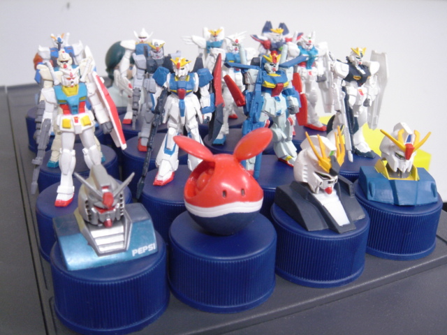 ボトルキャップ『ガンダム』のオマケのPEPSI。 - ソニーが基本的