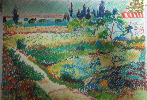 花咲く庭と小道 | Kube.Art