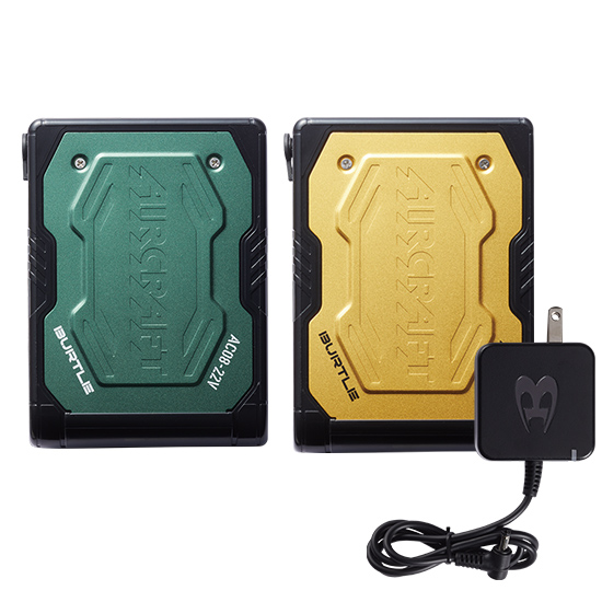 バートルエアークラフトAC08-Cリチウムイオンバッテリーセット(22V)