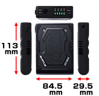 バートルエアークラフトAC08リチウムイオンバッテリーセット(22V)