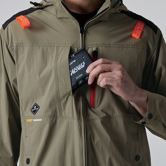 バートルエアークラフト半袖AC2086服のみ