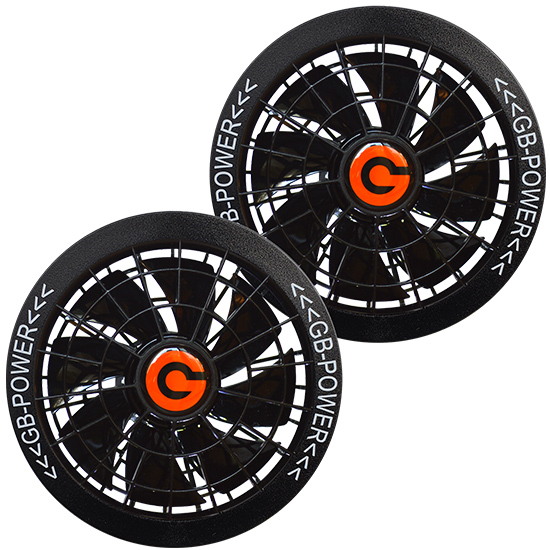 長信ジャパンGB424バッテリー24V電圧GF3ファンセット｜空調服専門サイト