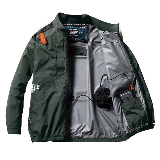 バートルエアークラフト長袖AC2011ファンバッテリーセット