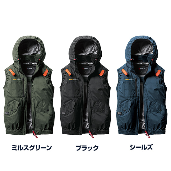 バートルエアークラフトベストAC2074ファンバッテリーセット