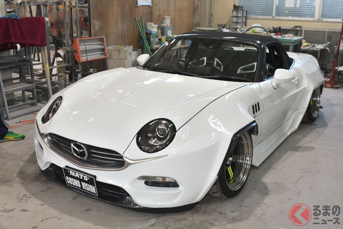 マツダ「コスモスポーツ」が蘇った!? 現代デザイン×ワイドボディ