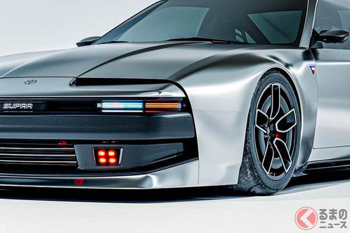 36年前のトヨタ「スープラ」を現代風にアレンジ！ 旧車顔がカッコイイ