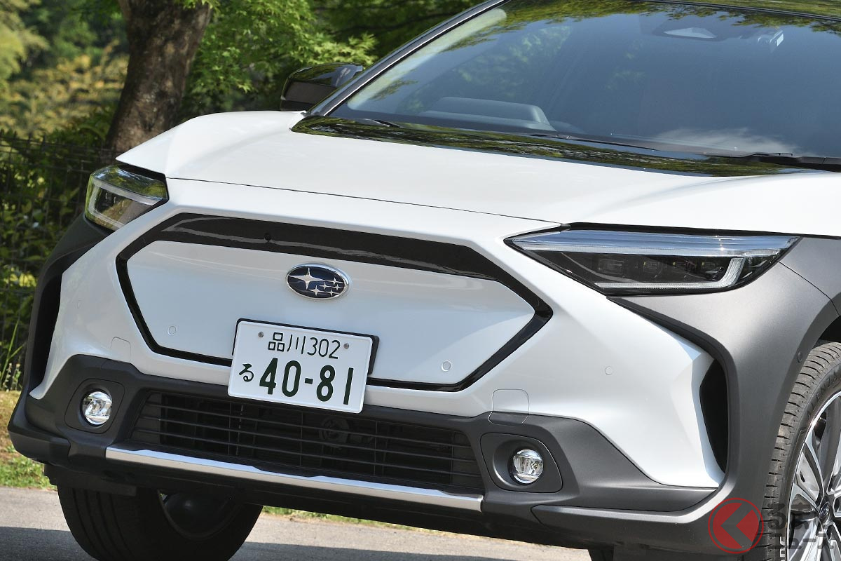 スバルの新型SUV「ソルテラ」EVでも安全性能が高評価！ JNCAP「自動車