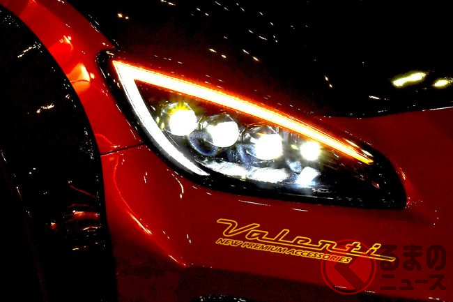 GR86用の4連ヘッドライトに注目！東京オートサロン2024のヴァレンティ