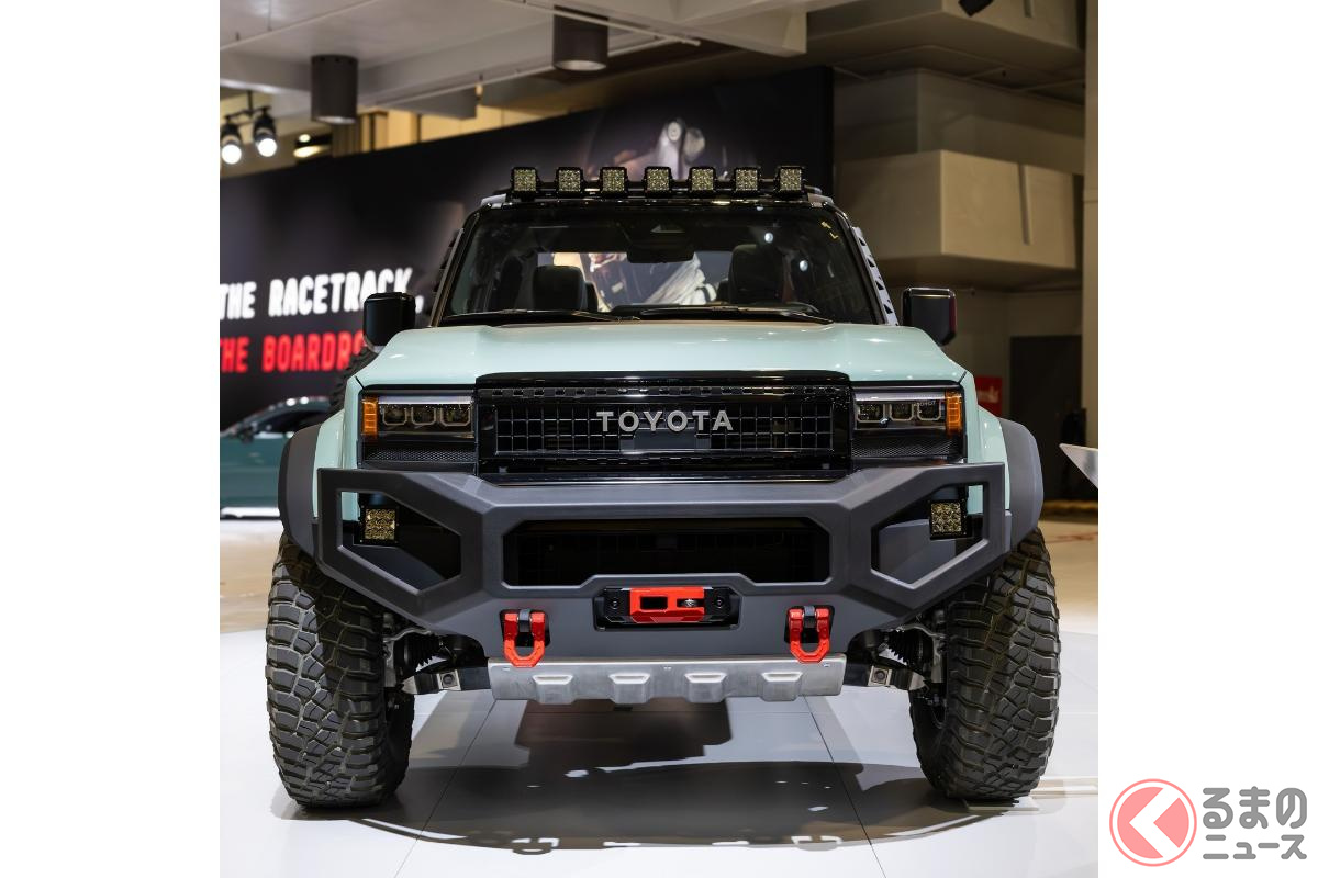 トヨタ新型「ランクルオープン」初公開に大反響！ FJ風な