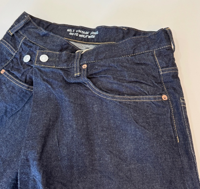Go To Hollywood デニム 変形 パンツ ネイビー