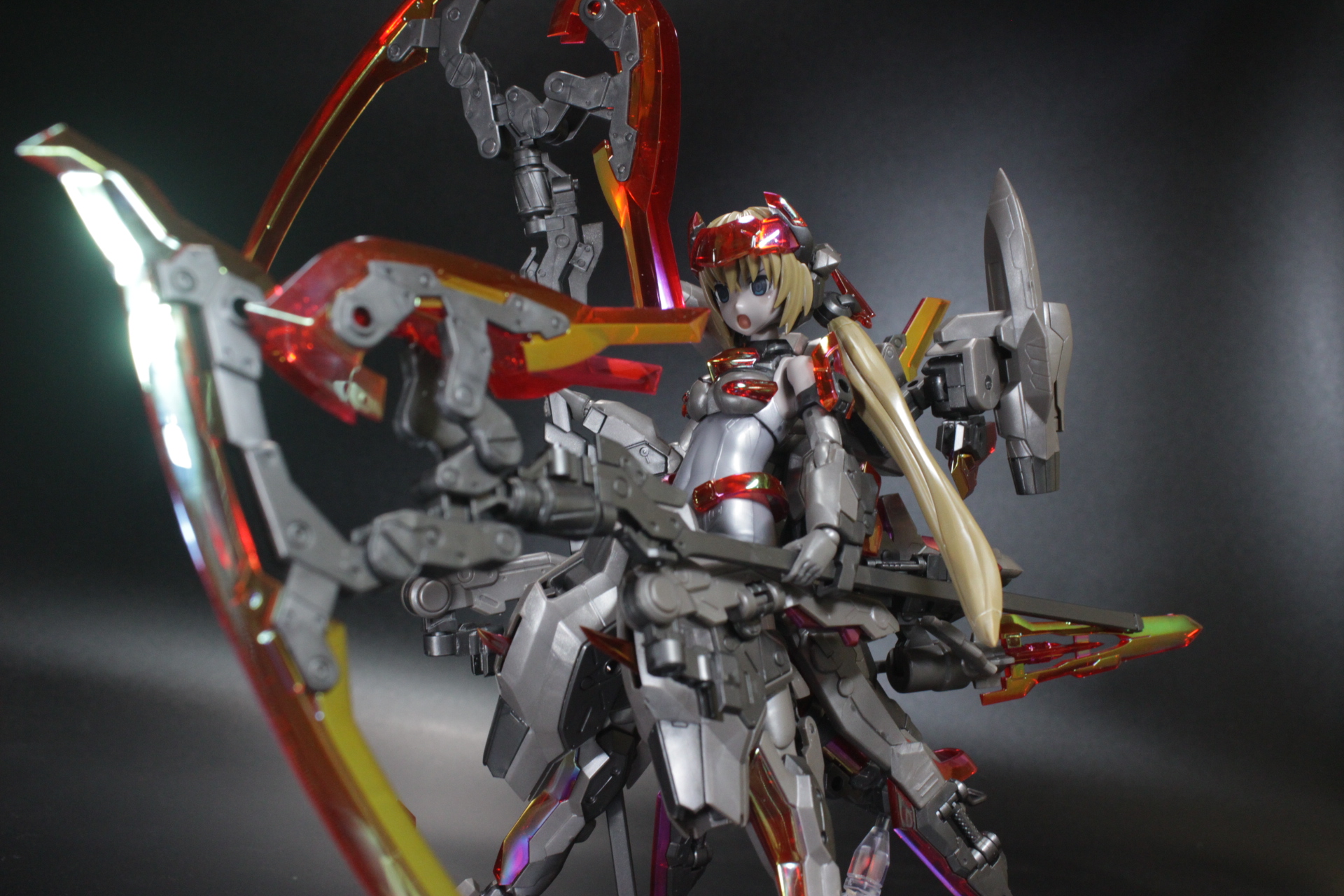 銀スク水は妖艶 FA:Gフレズヴェルク=インバート素組 組立ご依頼品