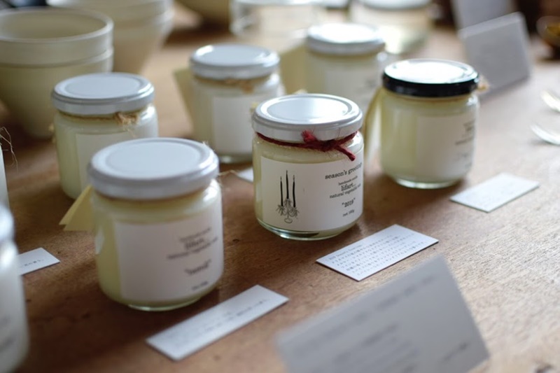 深呼吸したくなる香り「handmade candle lifart」のキャンドル