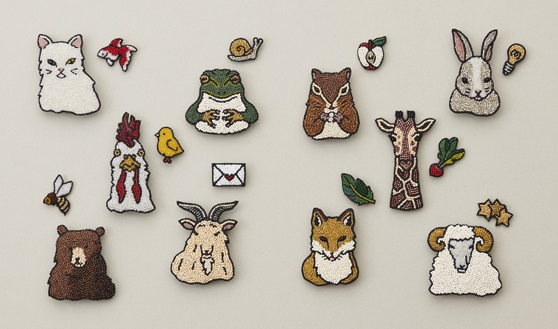 人気刺繍作家・小林モー子さん初の作品集発売＆発売イベント開催