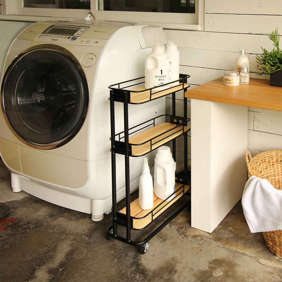 隙間にフィット！ キャスター付き収納ワゴン – 商品レビュー記事