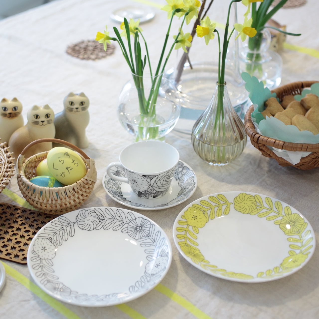 GUSTAVSBERG × 鹿児島睦 april april Plate 18cm グスタフスベリ