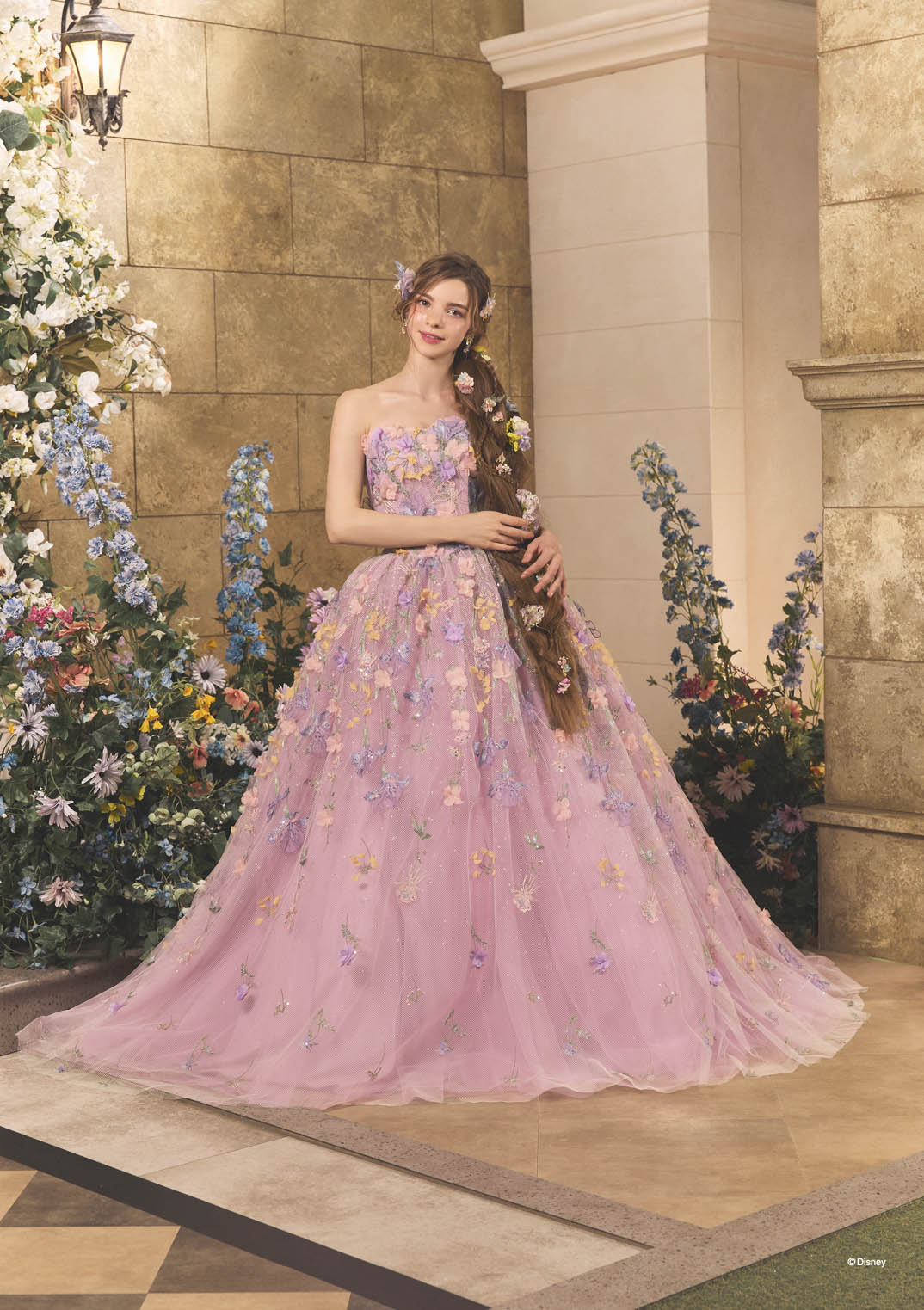 Rapunzel | Disney Wedding Dress 11th Collection