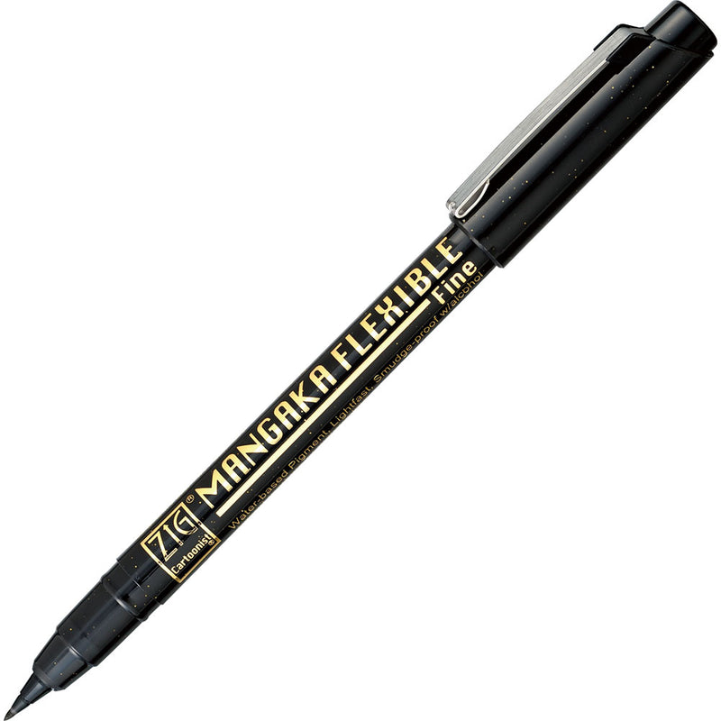 ZIG Cartoonist MANGAKA FLEXIBLE FINE ブラック (CNMF-010)
