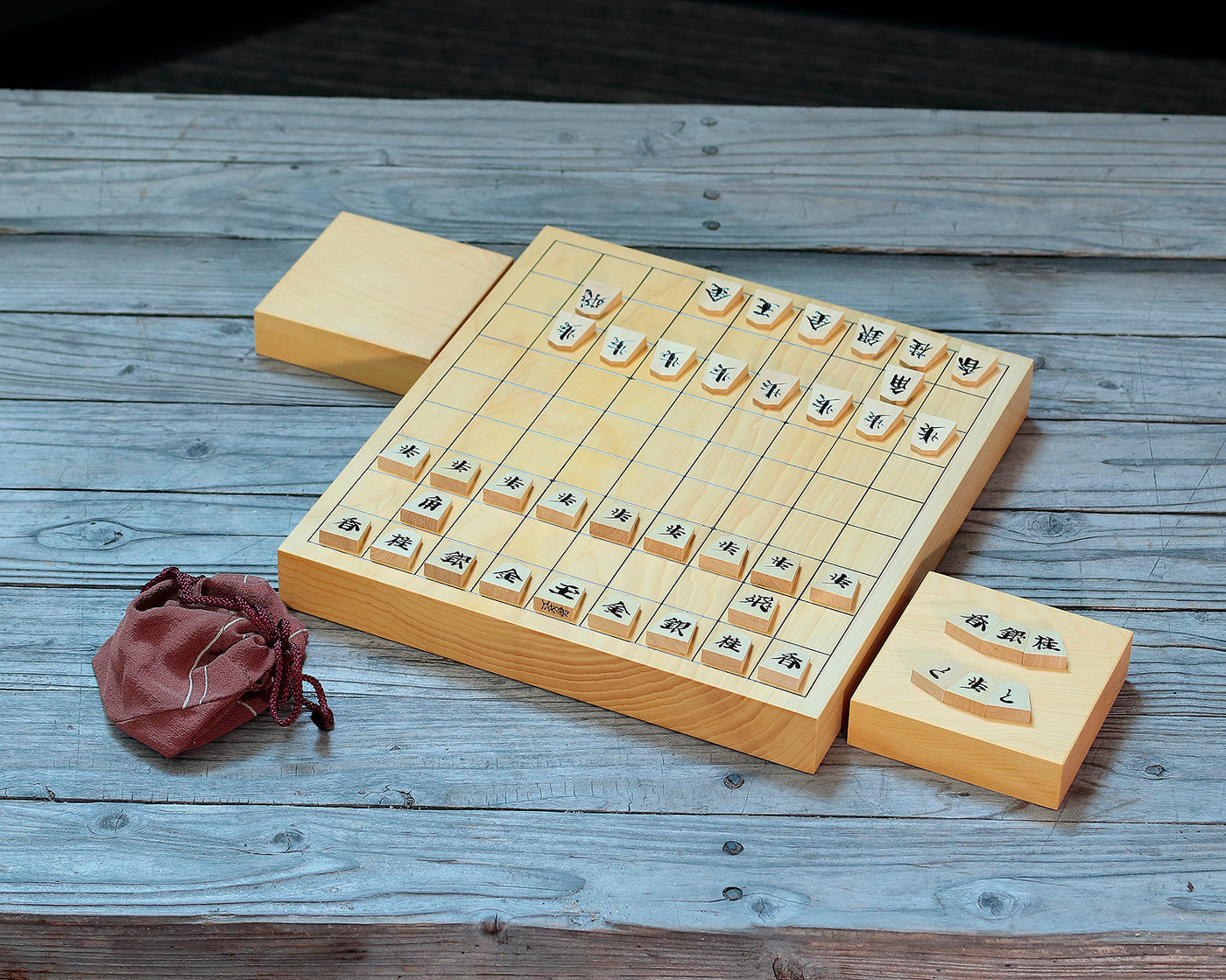 碁盤 一如 吉田寅義？ 囲碁【中古品】 ☆