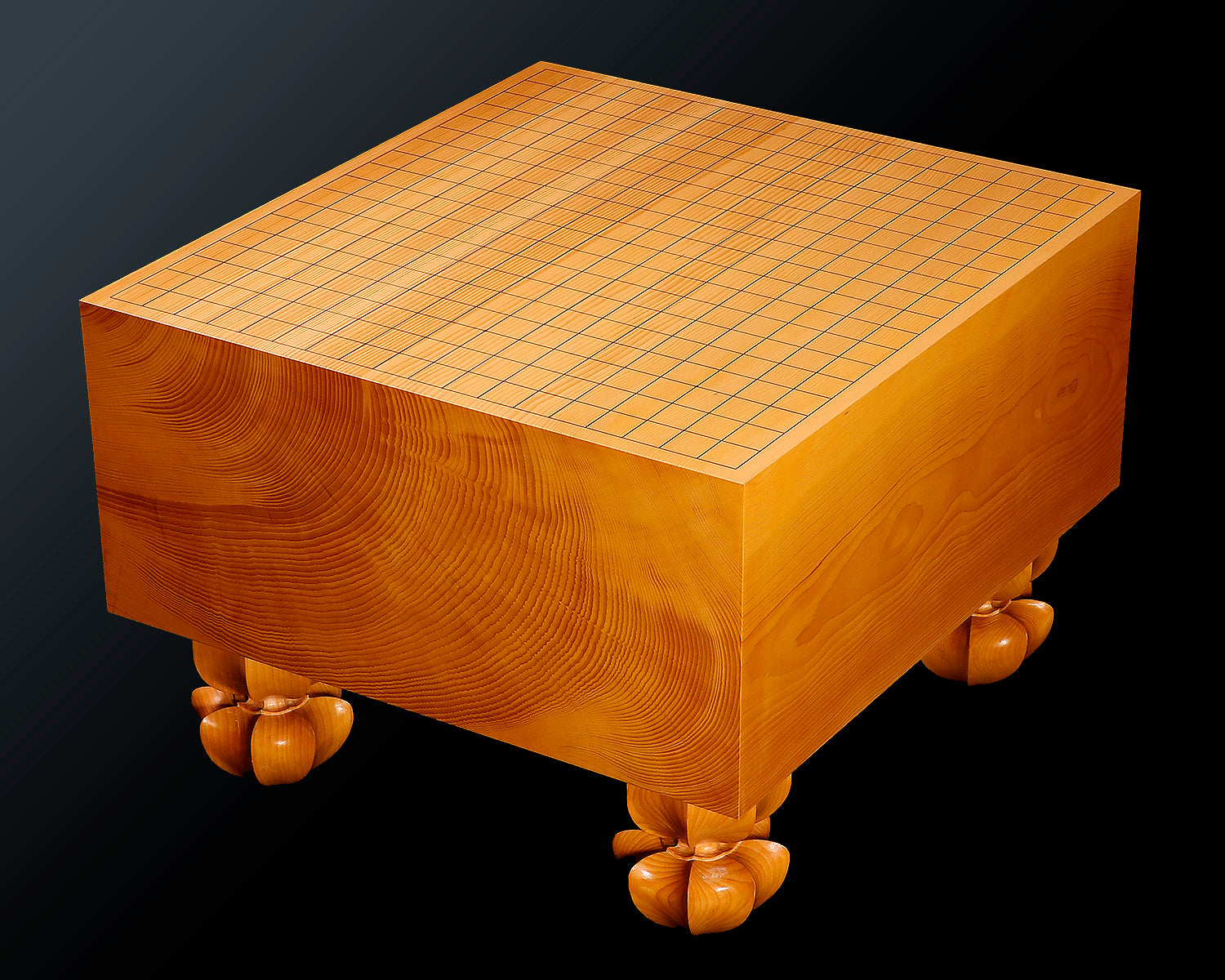 超高級碁盤 希少蛤碁石 購入80万円 新榧脚付き 碁盤柾目 重量約18.6kg