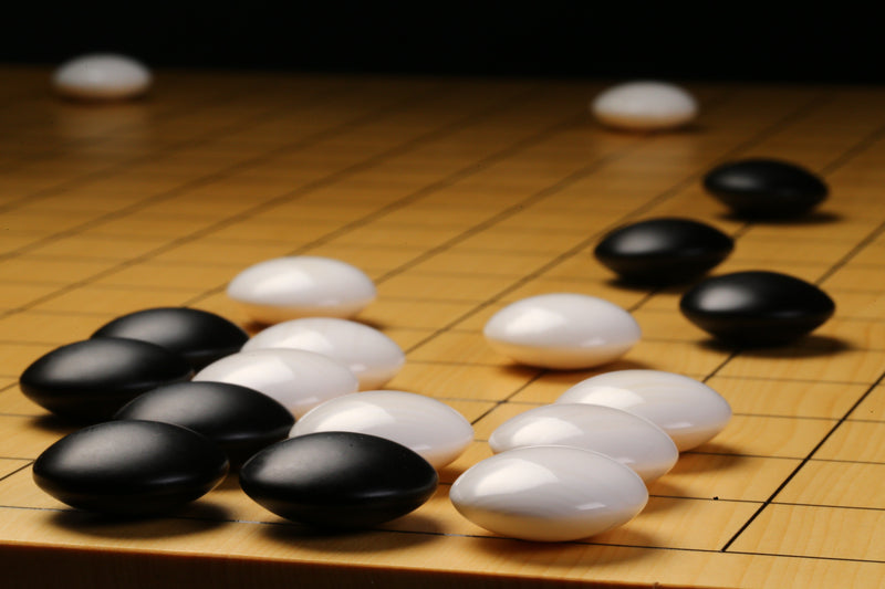 日向特産 はまぐり碁石 厳選雪印 33号 – kurokigoishiten