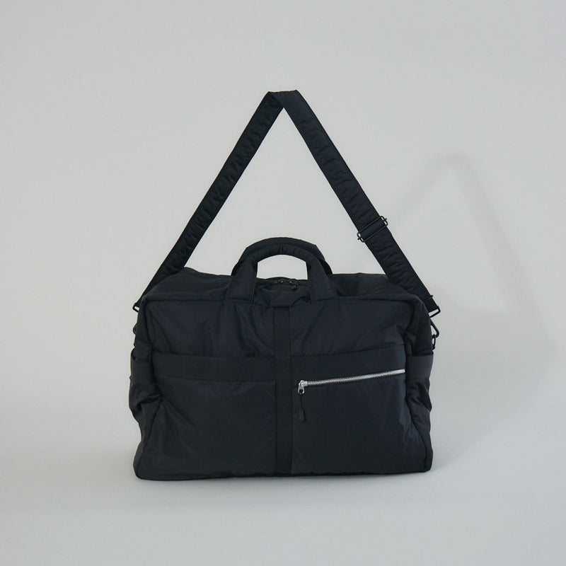 高密度織ナイロン ボストンバッグ 黒 豊岡産 – kuros.style