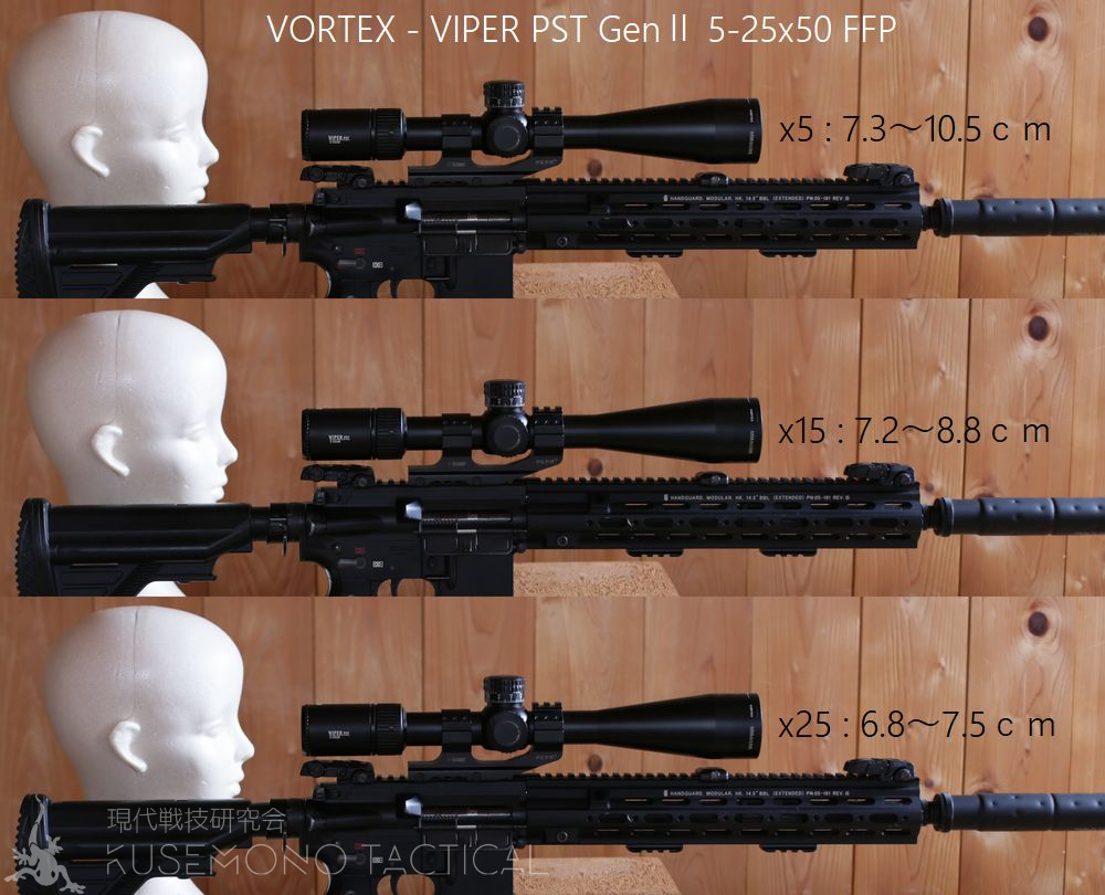 レビュー】 VORTEX – VIPER PST Gen II 5-25×50 FFP | 現代戦技研究会