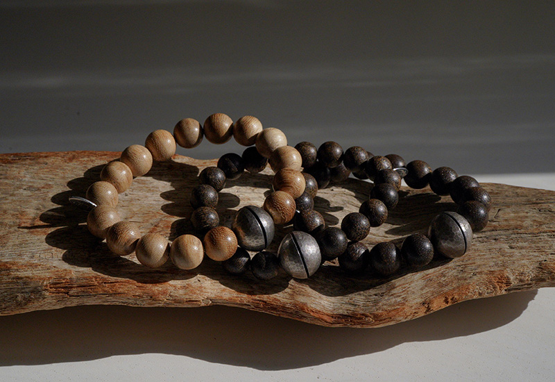 銀鈴ブレスレット（沈香、沈香木） – kuwa works