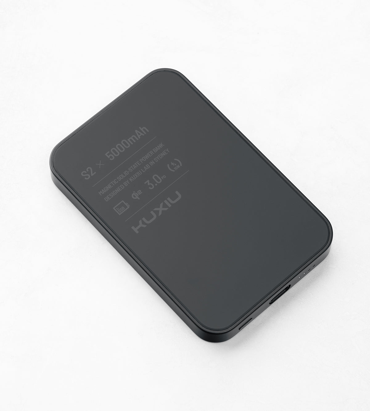 KUXIU S2 Qi2 5000mAh MagSafe Solid-State Power Bank