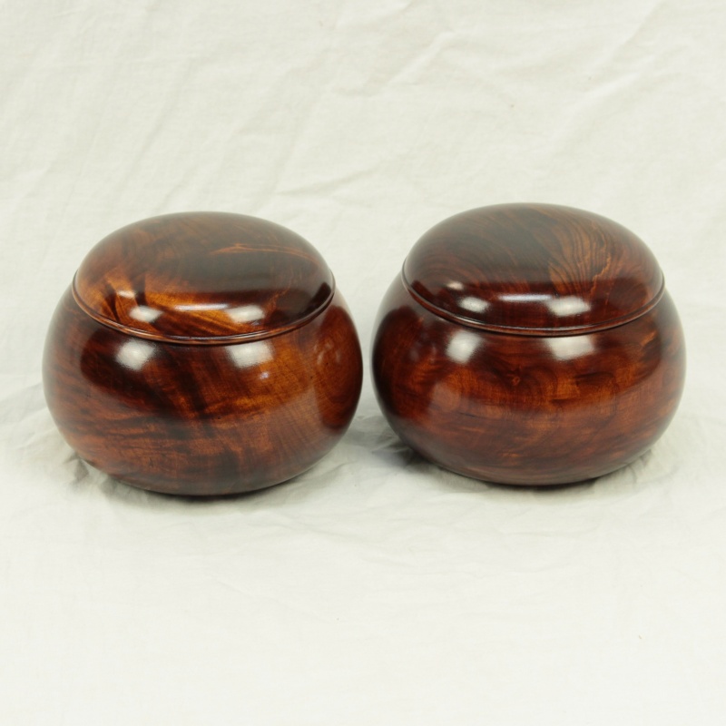 碁笥 栃杢（とちもく）超特大 拭き漆仕上げ