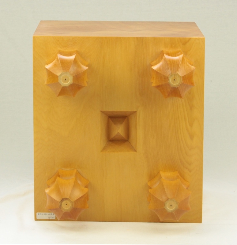 本榧脚付将棋盤 8寸柾目 181291
