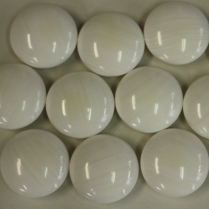 日向特産蛤碁石 34号（9.5mm厚）雪印（中古）