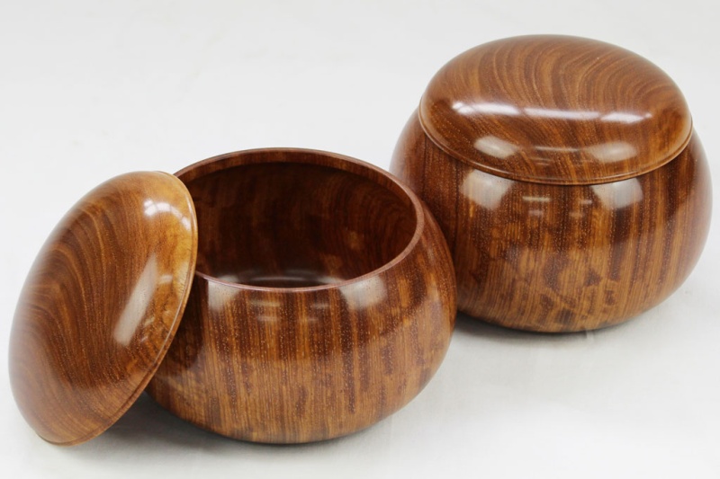 碁笥 本花梨（杢） 超特大