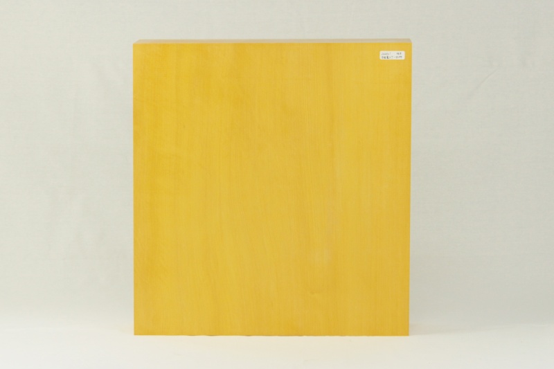 本榧卓上碁盤 3寸柾目（一枚物）242021