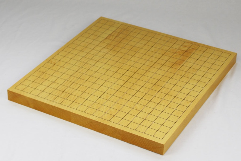 本榧卓上碁盤 1寸杢（ハギ）23Z152