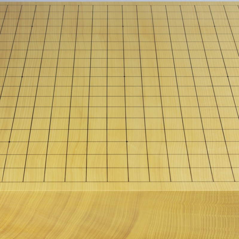 本榧脚付碁盤 4.5寸板目 252184