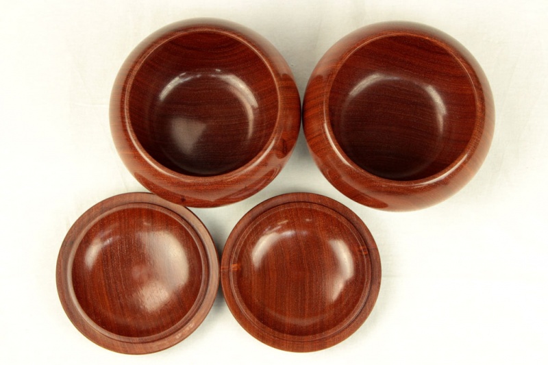 碁笥 本花梨 超特大 異色型