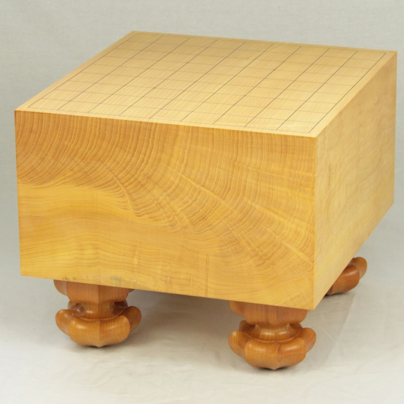 本榧脚付将棋盤 6.5寸柾目 224061