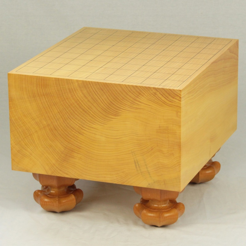 本榧脚付将棋盤 6.5寸柾目 224061