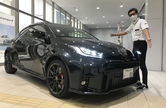 GRヤリス試乗車がキタ――(ﾟ∀ﾟ)――!!