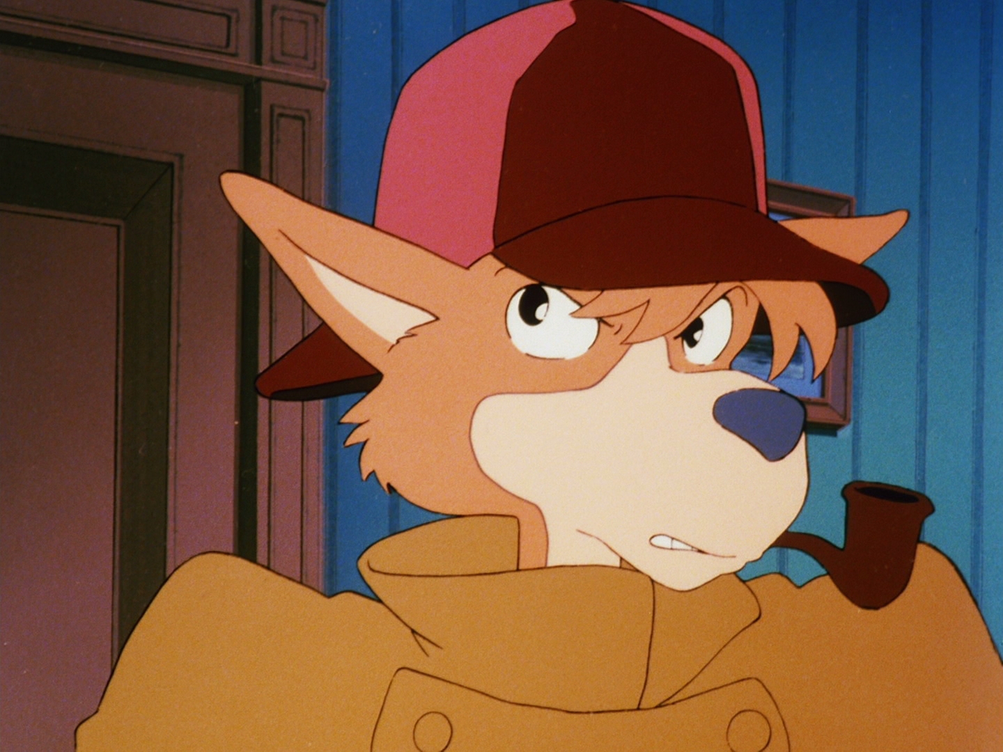 名探偵ホームズ レストレード警部 ぬいぐるみ アニメ 宮崎駿 名探偵