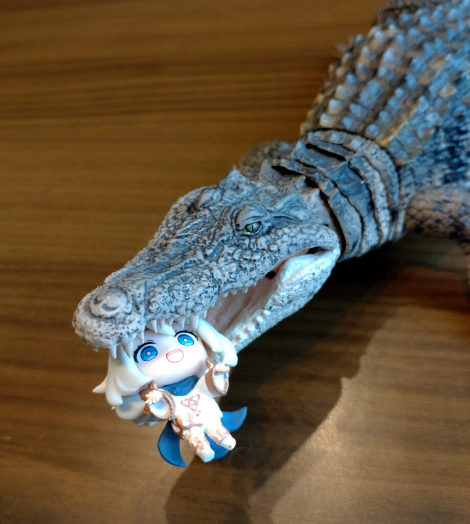 いきもの大図鑑アルティメット！ナイルワニのフィギュアがカッケェ