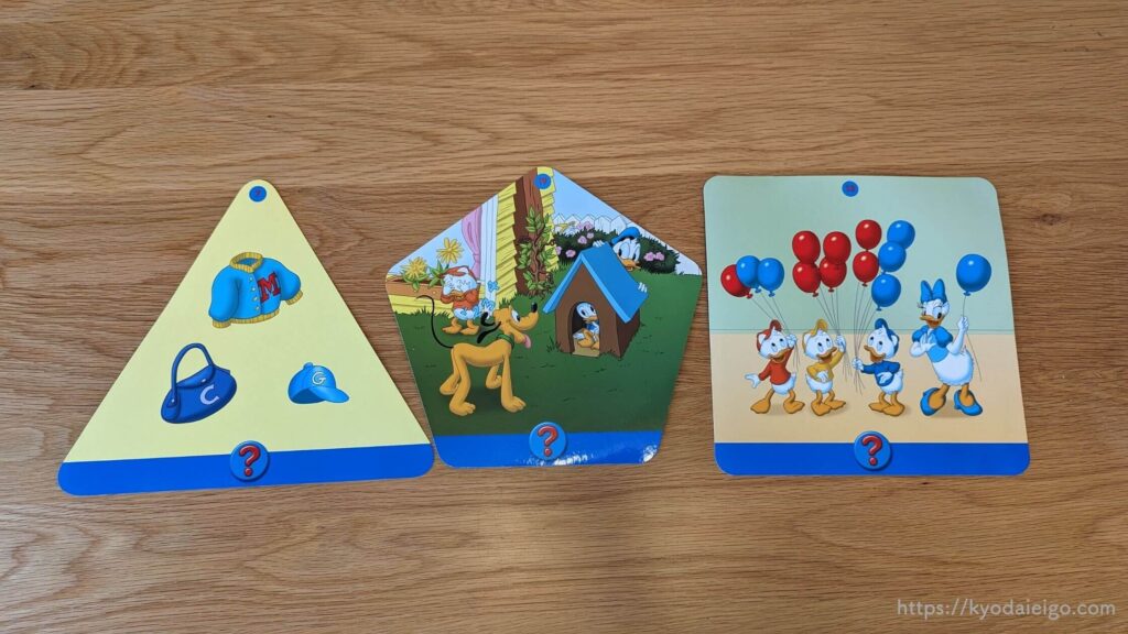 ディズニー英語(DWE)のQ&Aカード｜要らないかもと思ったけど最高だった