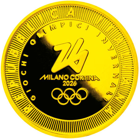 オリンピック冬季競技大会ミラノ・コルティナ2026公式記念コイン