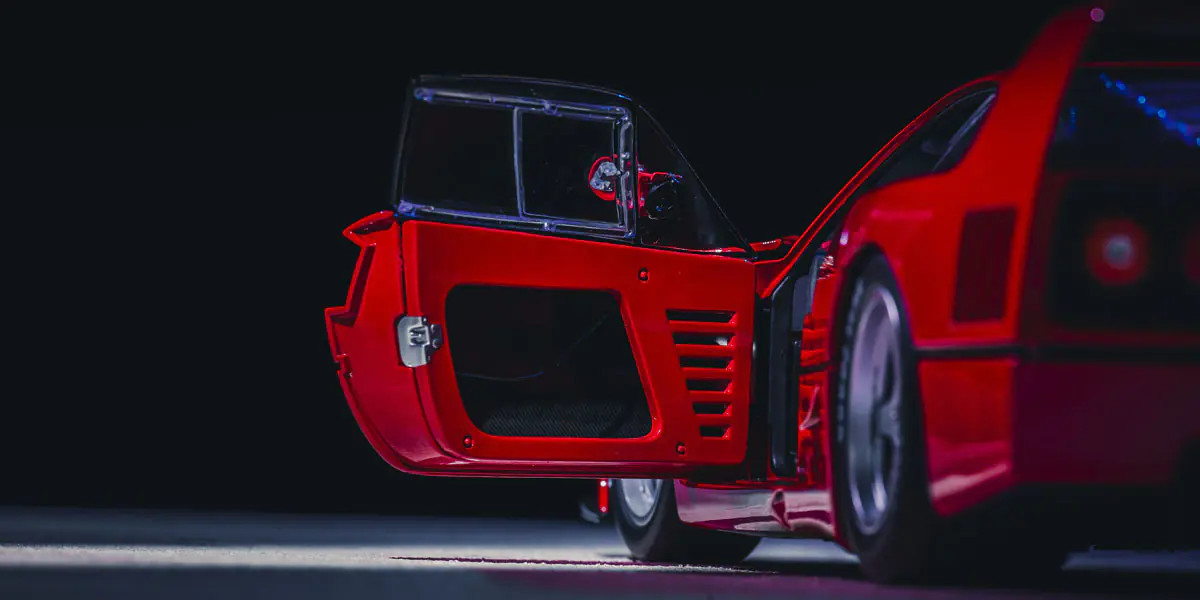 KYOSHO ORIGINAL 1/12scale Ferrari F40 Competizione 08602CR - KYOSHO RC