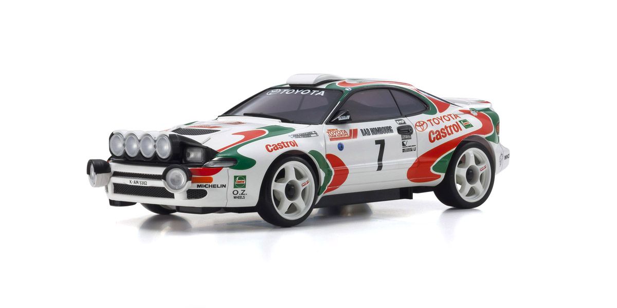トヨタ セリカ GT-Four RC No.7 WRC 1993 ユハ・カンクネン ミニッツ