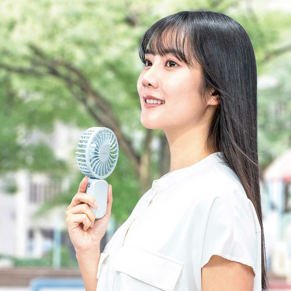 アウトレット】ハンディファン折りたたみ&クリップKPF-0741 | コイズミ