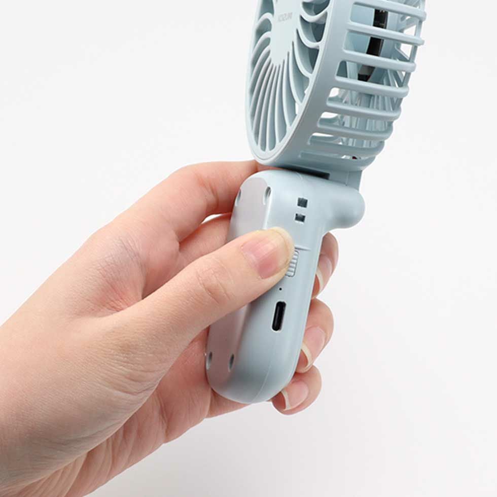 アウトレット】ハンディファン折りたたみ&クリップKPF-0741 | コイズミ