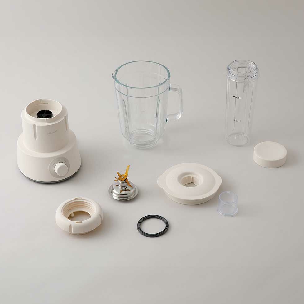 ミキサー（1000mlボトル＋400mlタンブラー）KMX-1001 | コイズミ